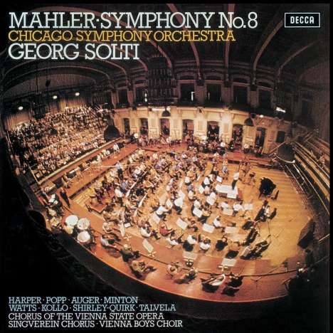 Gustav Mahler (1860-1911): Symphonie Nr.8 (180g), 2 LPs