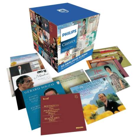 Philips Classics - 50 Analogue Albums in Original Jackets, 50 CDs