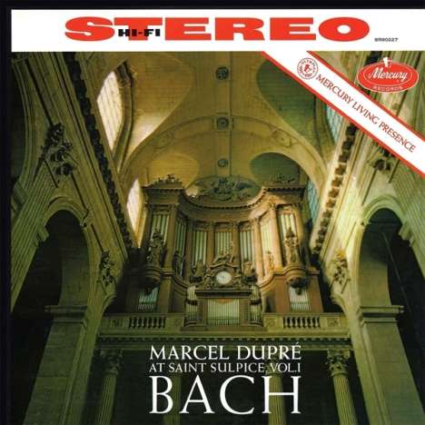 Marcel Dupre at Saint Sulpice Vol.1, CD