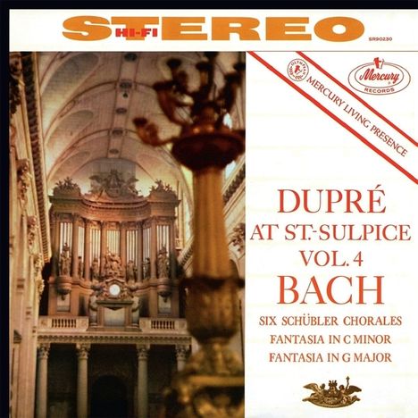 Marcel Dupre at Saint Sulpice Vol.4, CD