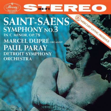 Camille Saint-Saens (1835-1921): Symphonie Nr.3 "Orgelsymphonie", CD