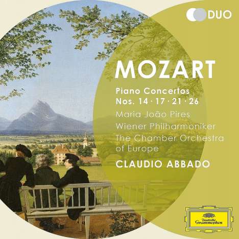 Wolfgang Amadeus Mozart (1756-1791): Klavierkonzerte Nr.14,17,21,26, 2 CDs