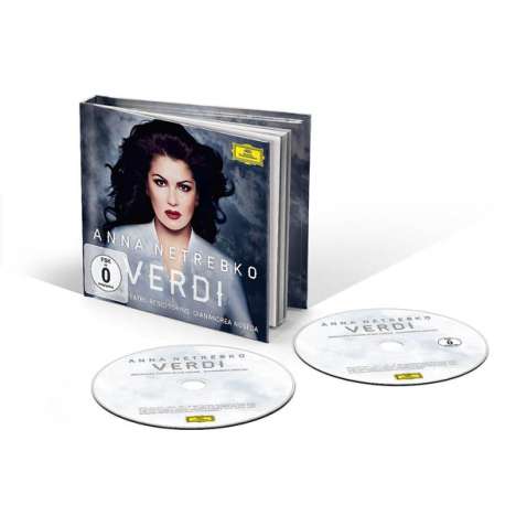 Anna Netrebko - Verdi (Limitierte Deluxe-Ausgabe mit DVD), 1 CD und 1 DVD