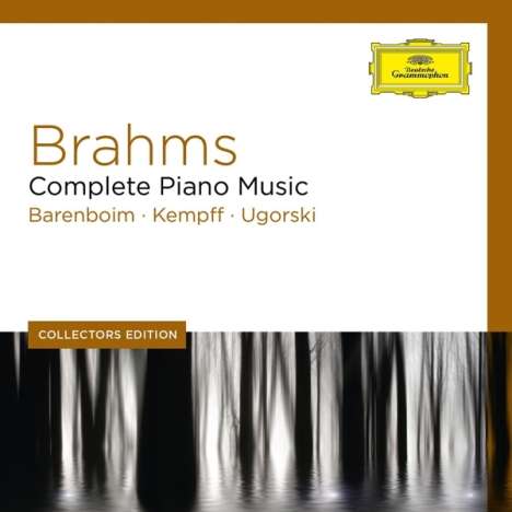 Johannes Brahms (1833-1897): Klavier- &amp; Orgelwerke, 7 CDs