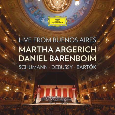 Martha Argerich &amp; Daniel Barenboim - Live from Buenos Aires, CD