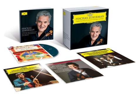 Pinchas Zukerman - Complete Recordings on DG and Philips, 22 CDs