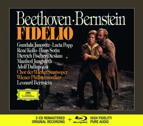 Ludwig van Beethoven (1770-1827): Fidelio op.72 (Deluxe-Ausgabe mit Blu-ray Audio), 2 CDs und 1 Blu-ray Audio