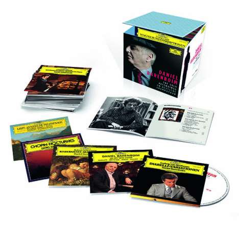 Daniel Barenboim – The Solo Recordings On Deutsche Grammophon, 39 CDs