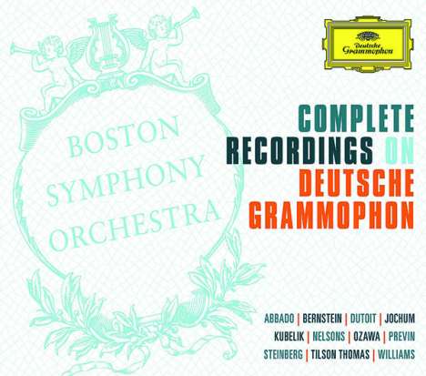 Boston Symphony Orchestra - Complete Recordings on Deutsche Grammophon, 57 CDs