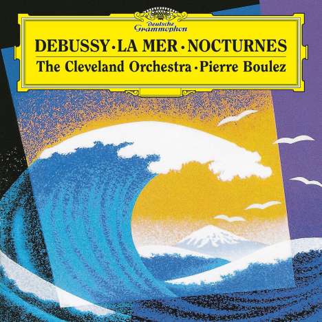 Claude Debussy (1862-1918): Nocturnes Nr.1-3 (180g), LP