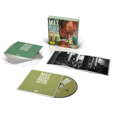 Max Reger (1873-1916): Orchestral Edition, 12 CDs