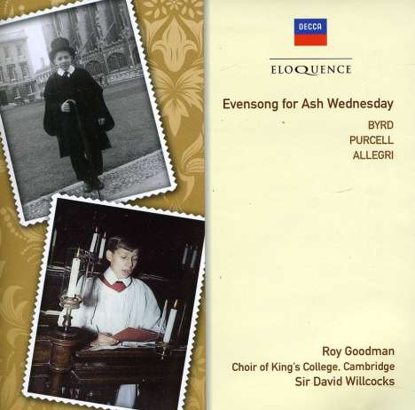King's College Choir - Evensong for Ash Wednesday, CD