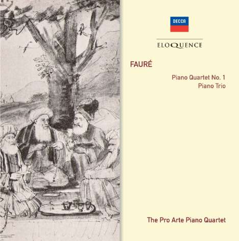 Gabriel Faure (1845-1924): Klavierquartett Nr.1 op.15, CD