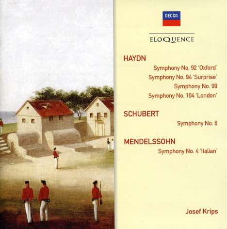 Joseph Haydn (1732-1809): Symphonien Nr.92,94,99,104, 2 CDs