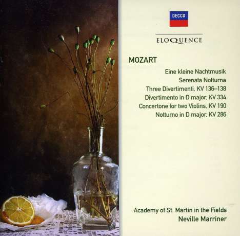 Wolfgang Amadeus Mozart (1756-1791): Serenaden Nr.6 &amp; 13 "Kl.Nachtmusik", 2 CDs