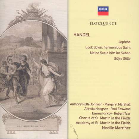 Georg Friedrich Händel (1685-1759): Jephta, 3 CDs