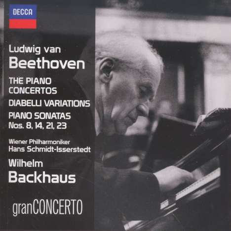 Ludwig van Beethoven (1770-1827): Klavierkonzerte Nr.1-5, 4 CDs