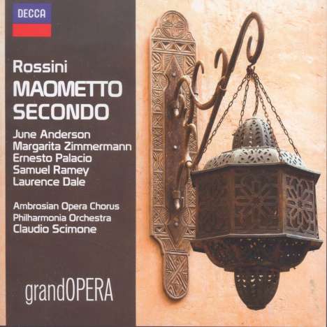 Gioacchino Rossini (1792-1868): Maometto II, 3 CDs