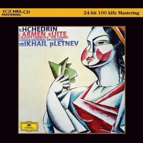 Rodion Schtschedrin (geb. 1932): Carmen-Suite für Schlagzeug &amp; Streicher (K2 HD), CD