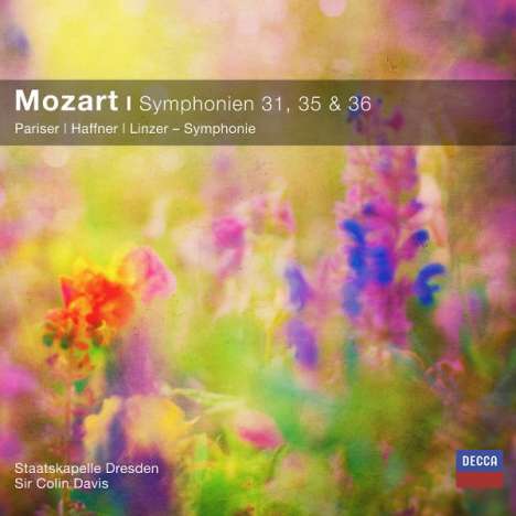 Wolfgang Amadeus Mozart (1756-1791): Symphonien Nr.31,35,36, CD