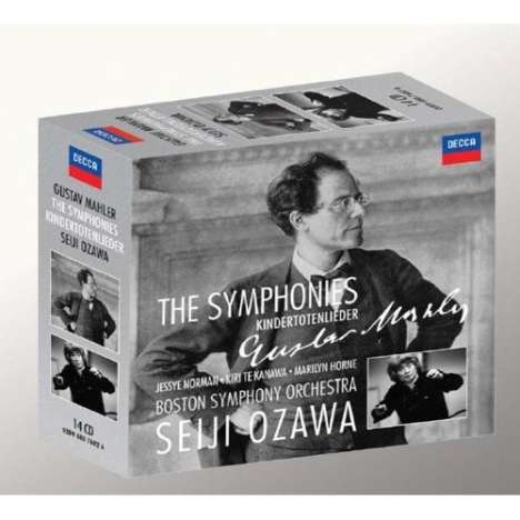 Gustav Mahler (1860-1911): Symphonien Nr.1-10, 14 CDs