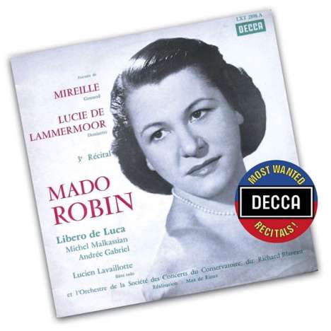 Mado Robin - Mireille / Lucie De Lammermoor, CD