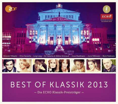 Best of Klassik 2013 - Die Echo Klassik Preisträger, 3 CDs