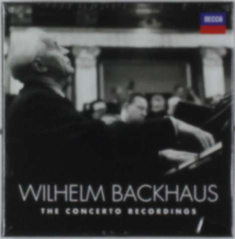 Wilhelm Backhaus - The Concerto Recordings, 8 CDs