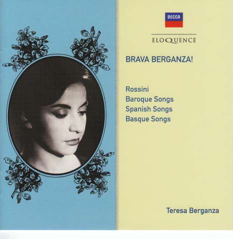 Teresa Berganza - Brava Berganza!, 2 CDs