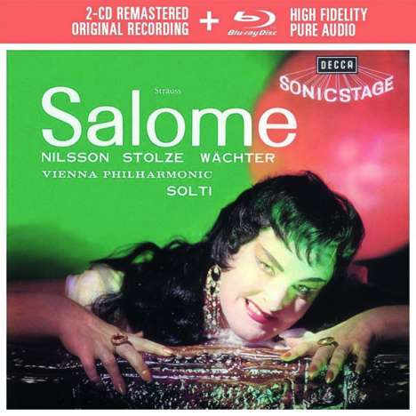 Richard Strauss (1864-1949): Salome (Deluxe-Ausgabe mit Blu-ray Audio), 2 CDs und 1 Blu-ray Audio
