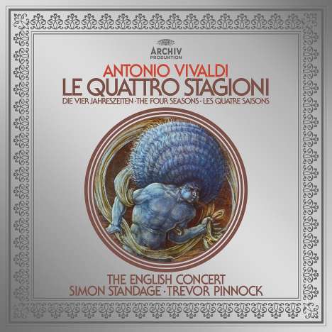 Antonio Vivaldi (1678-1741): Concerti op.8 Nr.1-4 "4 Jahreszeiten" (180g), LP