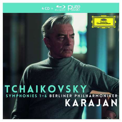 Peter Iljitsch Tschaikowsky (1840-1893): Symphonien Nr.1-6 (mit Blu-ray Audio), 4 CDs und 1 Blu-ray Audio