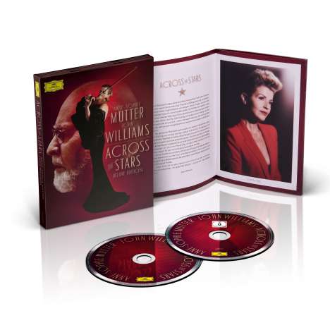 Anne-Sophie Mutter &amp; John Williams - Across the Stars (Deluxe Edition), 1 CD und 1 DVD
