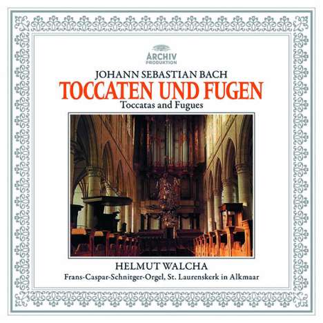 Johann Sebastian Bach (1685-1750): Toccaten &amp; Fugen BWV 538,540,564,565 (180g), LP