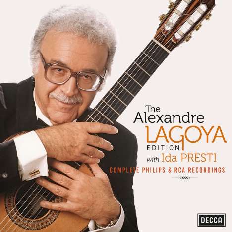 Alexandre Lagoya Edition (mit Ida Presti) - Complete Philips &amp; RCA Recordings, 10 CDs