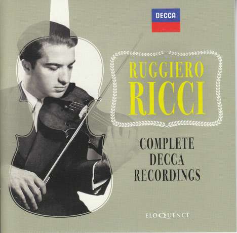 Ruggiero Ricci - Complete Decca Recordings, 20 CDs