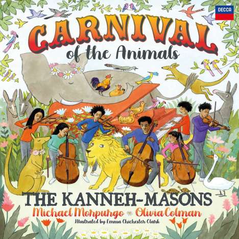 Camille Saint-Saens (1835-1921): Karneval der Tiere (180g), 2 LPs