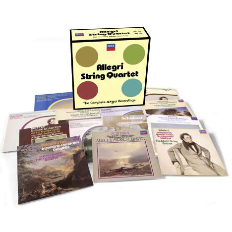 Allegri Quartet - The Complete Argo Recordings, 13 CDs