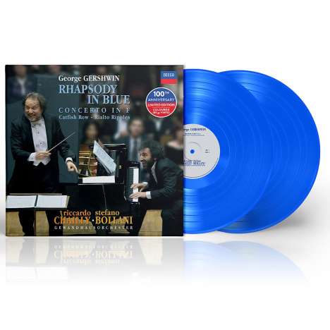 George Gershwin (1898-1937): Rhapsody in Blue (180g / Blue Vinyl / limitierte &amp; nummerierte Auflage), 2 LPs