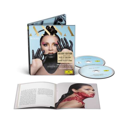 Anna Netrebko – Amata Dalle Tenebre (Deluxe-Version mit Blu-ray), 1 CD und 1 Blu-ray Disc