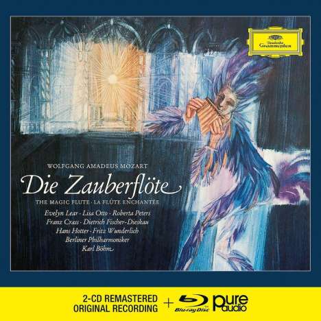 Wolfgang Amadeus Mozart (1756-1791): Die Zauberflöte (Ausgabe mit Blu-ray Audio), 2 CDs und 1 Blu-ray Audio