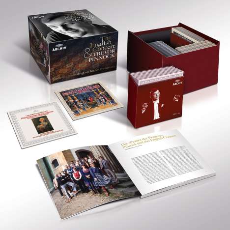 Trevor Pinnock &amp; The English Concert - Complete Recordings on Archiv Produktion, 99 CDs und 1 DVD