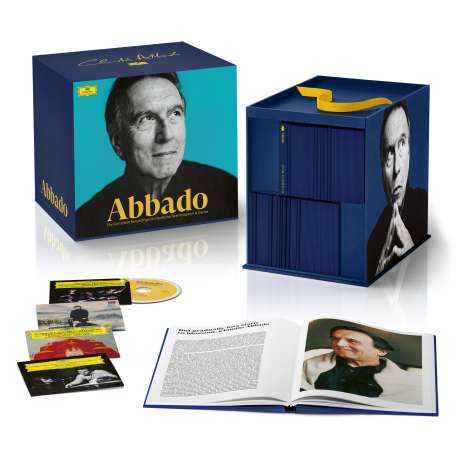 Claudio Abbado - The Complete Recordings on Deutsche Grammophon &amp; Decca (Limitierte &amp; nummerierte Edition), 257 CDs und 8 DVDs