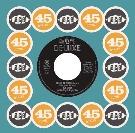Roy Brown: Boogie At Midnight (7inch Single), Single 7"