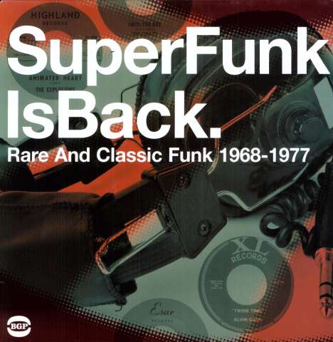 Super Funk Is Back - Rare And Classic Funk 1968 - 1977, 2 LPs