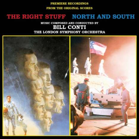 Bill Conti (geb. 1942): Filmmusik: The Right Stuff/North And South, CD