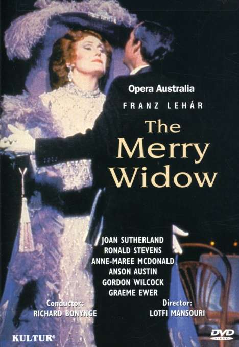 Franz Lehar (1870-1948): Die lustige Witwe (in engl.Spr), DVD
