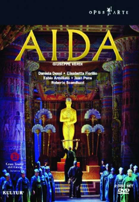 Giuseppe Verdi (1813-1901): Aida (2pc) / (Sub), DVD
