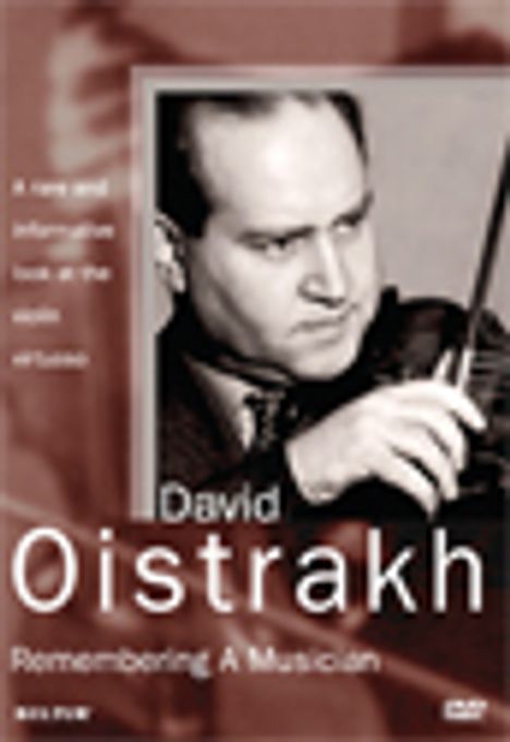 David Oistrach - Remembering a Musician, DVD