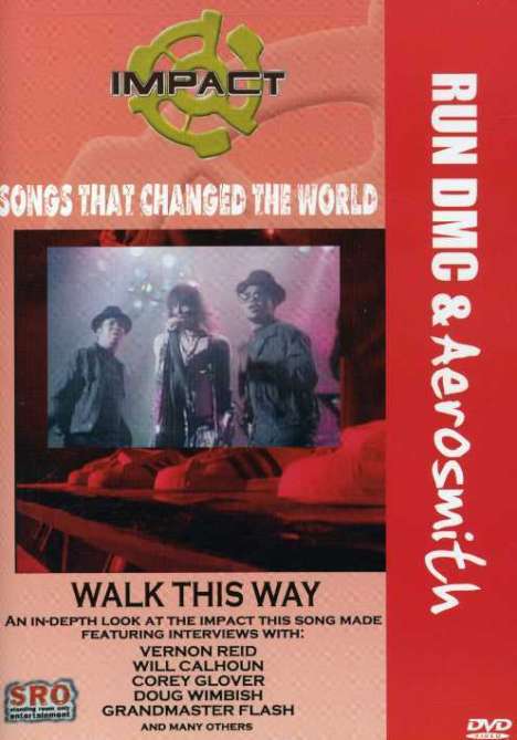 Run Dmc / Aerosmith: Walk This Way, DVD